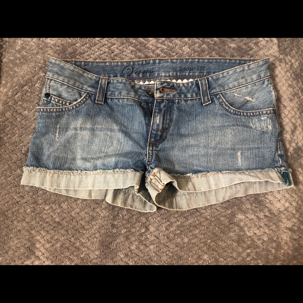 Denim Vans shorts